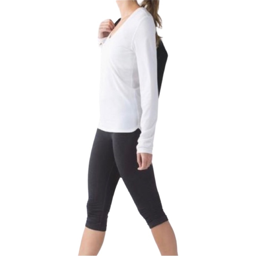 Lululemon Heathered Crop Leggings